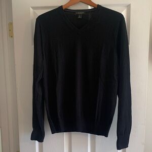 Banana Republic Men's Dark V-Neck Sweater